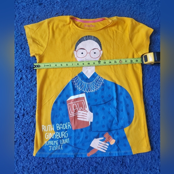 Piccolina Ruth Bader Ginsburg Graphic T-Shirt Size L - Picture 4 of 6